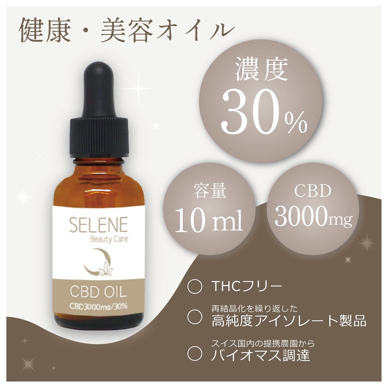 【3000mg/30%】CBDオイル